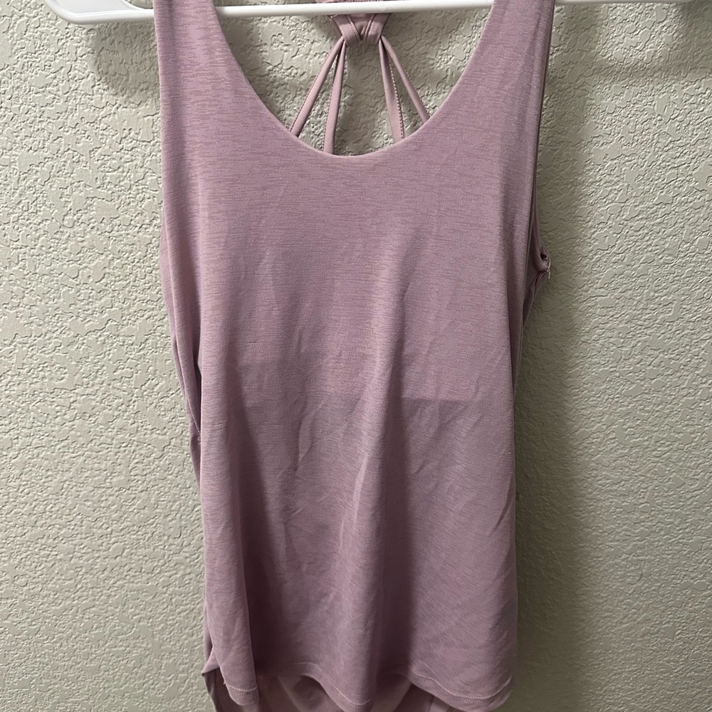Elegant Mauve Sleeveless Top
